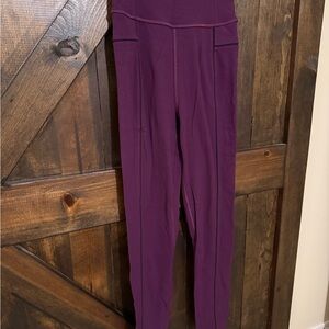 Lululemon Athletica Deep Purple Leggings